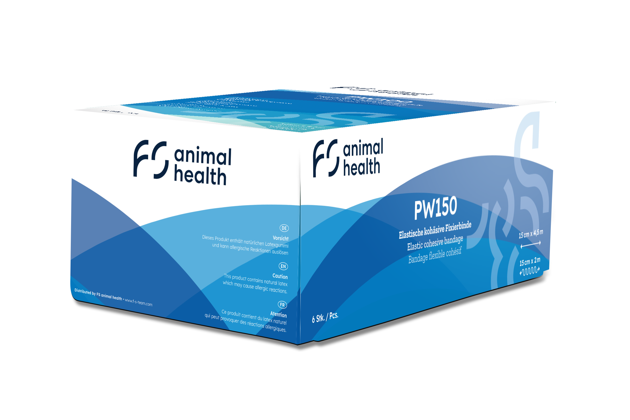 PW150, pack de 6 Rouleaux de 15cm x 15m