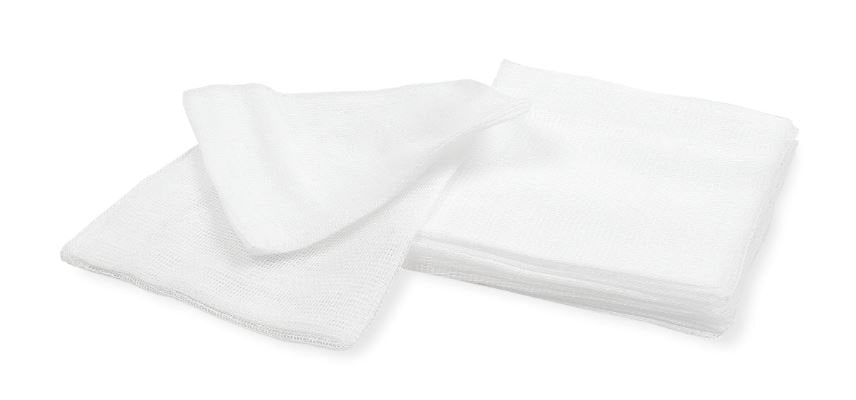 Compresses de gaze, paquet de 100